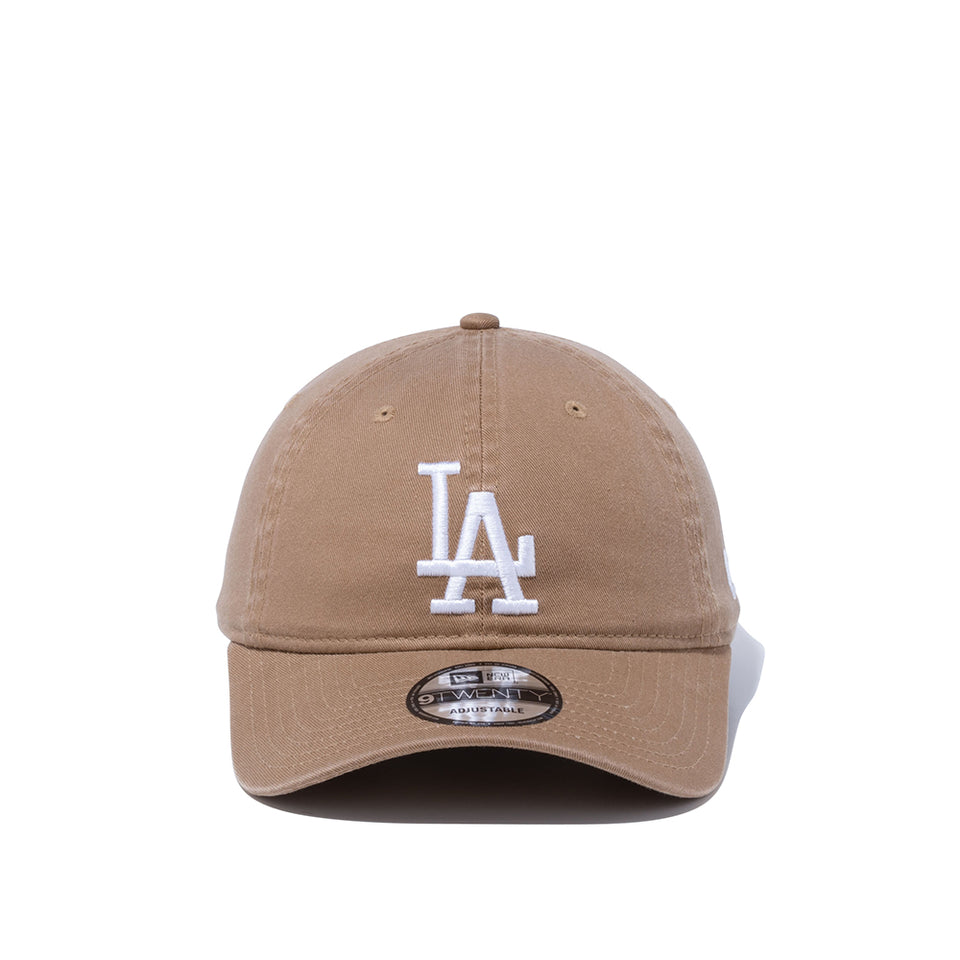 9TWENTY ロサンゼルス・ドジャース ウォッシュドコットン カーキ × ホワイト | NEW ERA ニューエラ公式オンラインストア