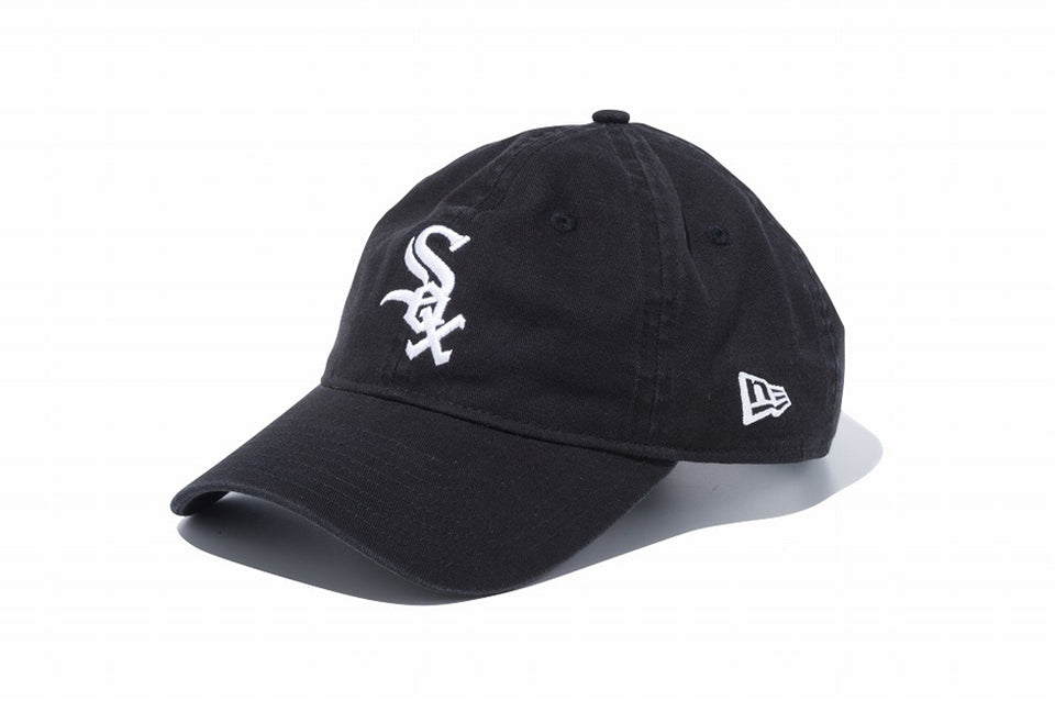9TWENTY シカゴ・ホワイトソックス ウォッシュドコットン ブラック × ホワイト | NEW ERA ニューエラ公式オンラインストア