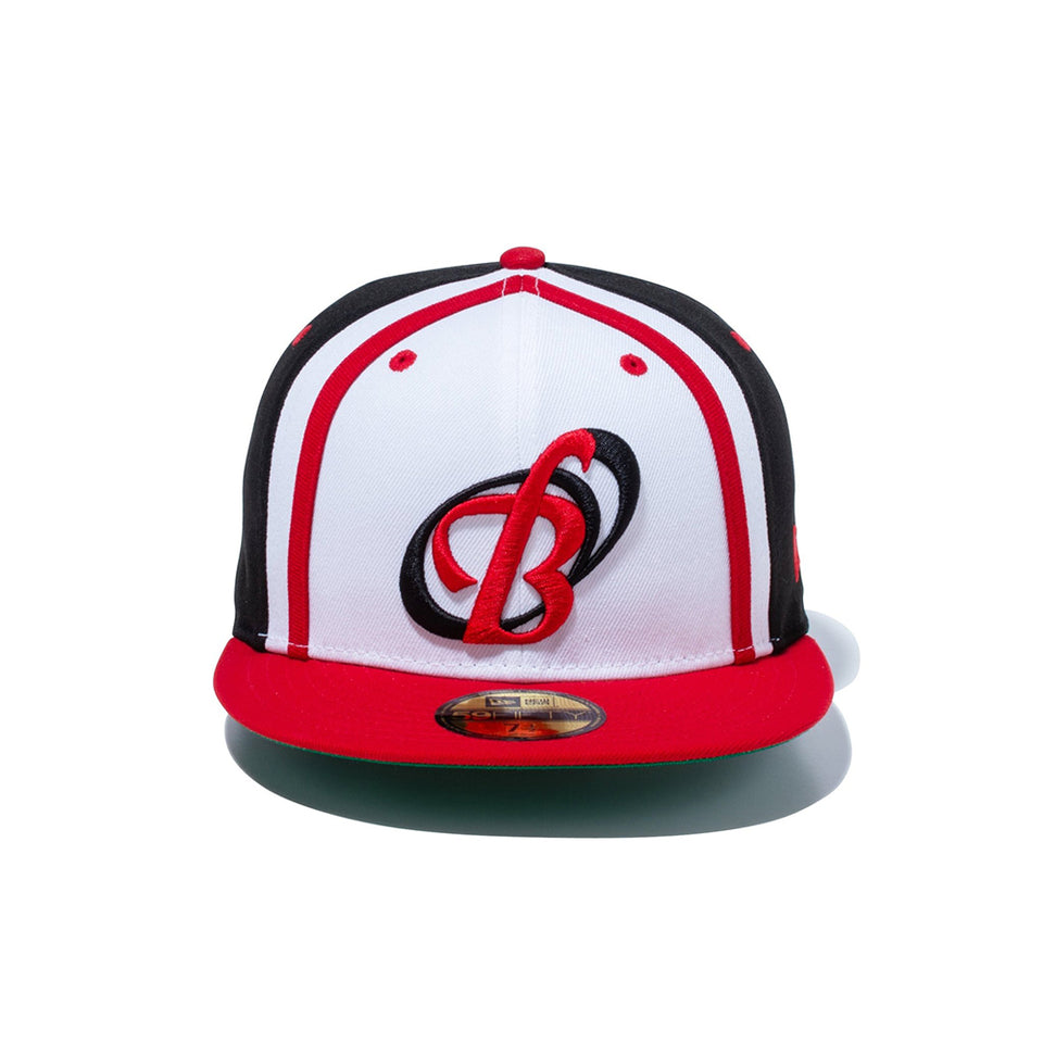 59FIFTY NPBクラシック 阪急ブレーブス ホワイト/ブラック スカーレットバイザー | NEW ERA ニューエラ公式オンラインストア