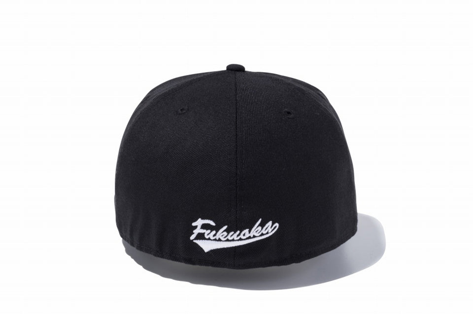 59FIFTY 福岡ソフトバンクホークス ブラック × ホワイト