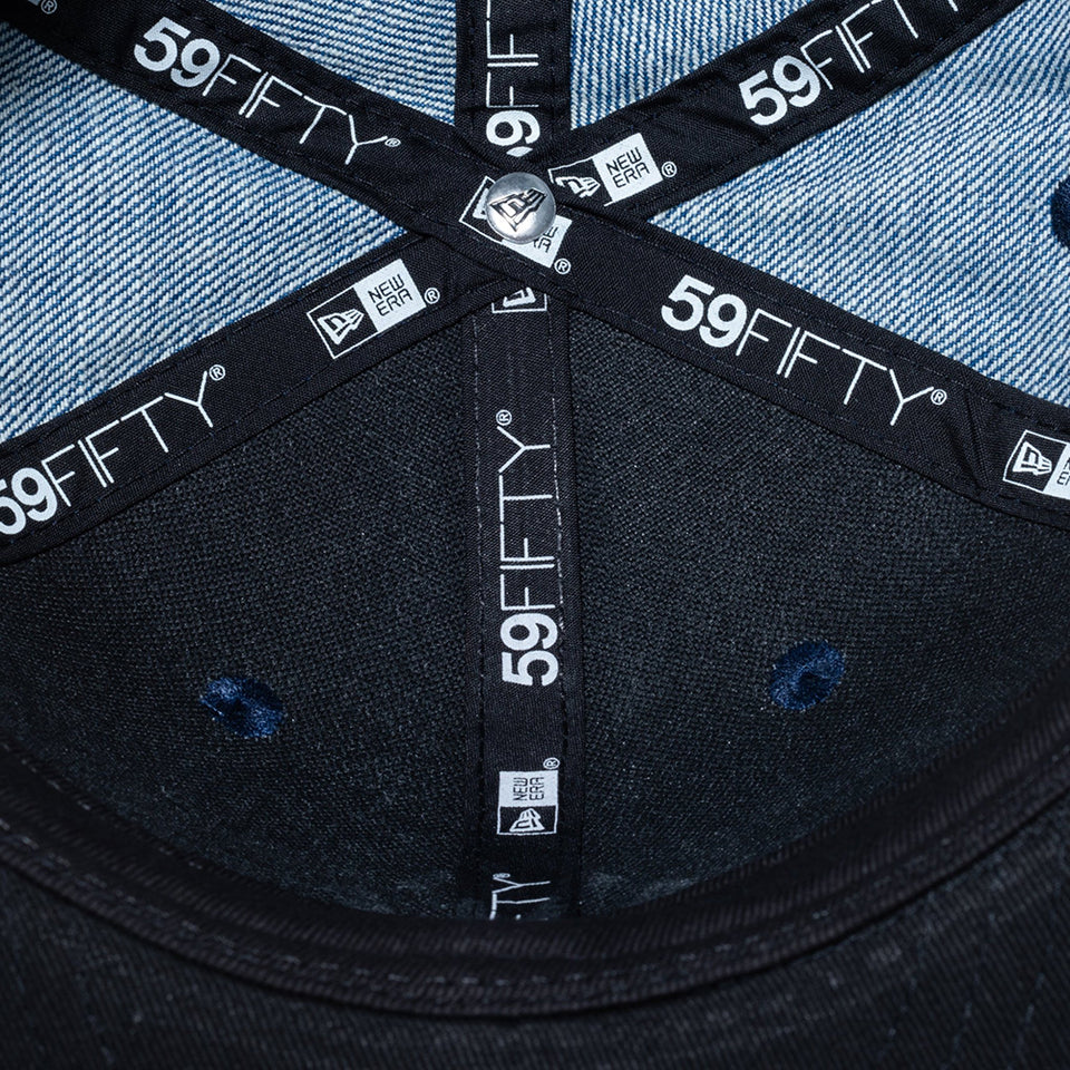 59FIFTY ニューヨーク・ヤンキース ウォッシュドデニム × ホワイト | NEW ERA ニューエラ公式オンラインストア