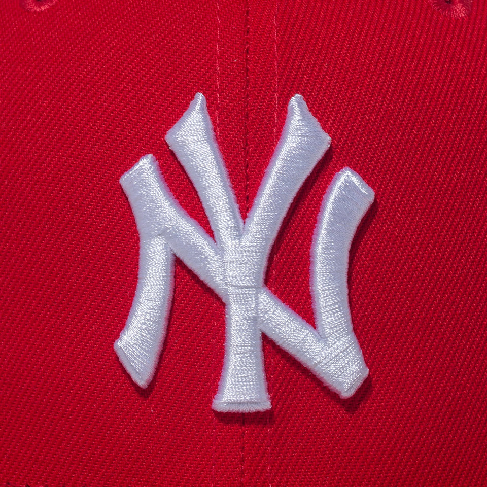 59FIFTY ニューヨーク・ヤンキース スカーレット × ホワイト | NEW ERA ニューエラ公式オンラインストア
