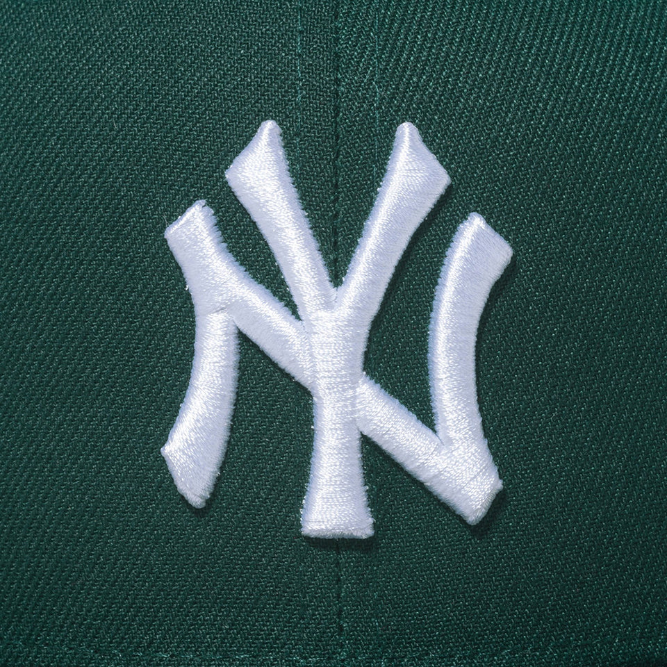 59FIFTY ニューヨーク・ヤンキース ダークグリーン × ホワイト | NEW ERA ニューエラ公式オンラインストア