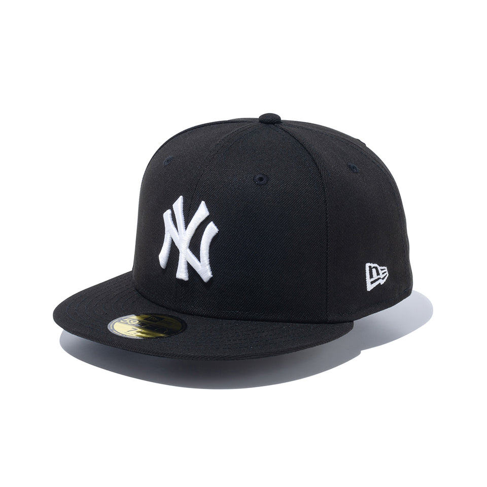 59FIFTY ニューヨーク・ヤンキース ブラック × ホワイト | NEW ERA ニューエラ公式オンラインストア