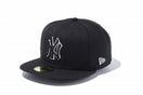 59FIFTY ニューヨーク・ヤンキース ブラック × ブラック ホワイトアウトライン | NEW ERA ニューエラ公式オンラインストア