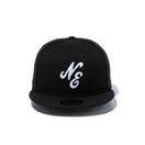 59FIFTY クラシックロゴ ブラック × ホワイト | ニューエラ