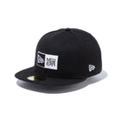 59FIFTY ボックスロゴ ブラック × ホワイト | NEW ERA ニューエラ公式オンラインストア