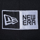 59FIFTY ボックスロゴ ブラック × ホワイト | NEW ERA ニューエラ公式オンラインストア