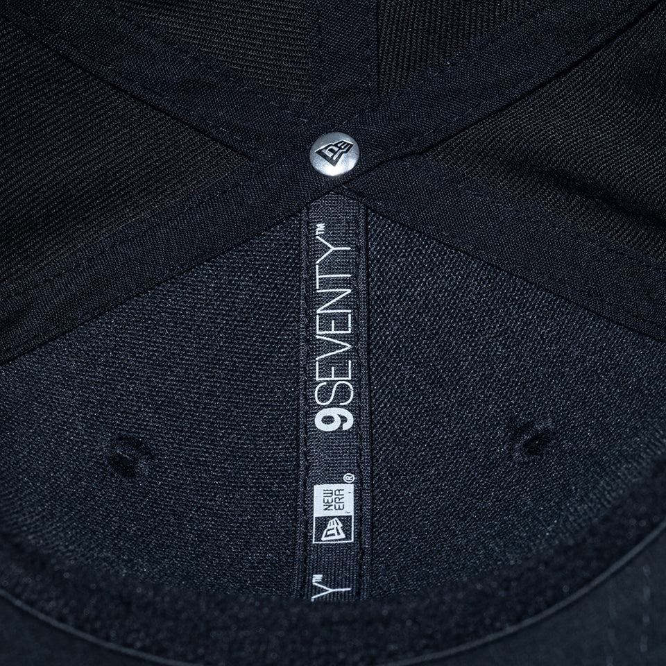 9SEVENTY ストレッチスナップ ブラック × ホワイト　L/XL 9SEVENTY ストレッチスナップ ベーシック ブラック × ホワイト
