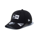 9FORTY ストレッチスナップ ボックスロゴ ブラック × ホワイト | NEW ERA ニューエラ公式オンラインストア