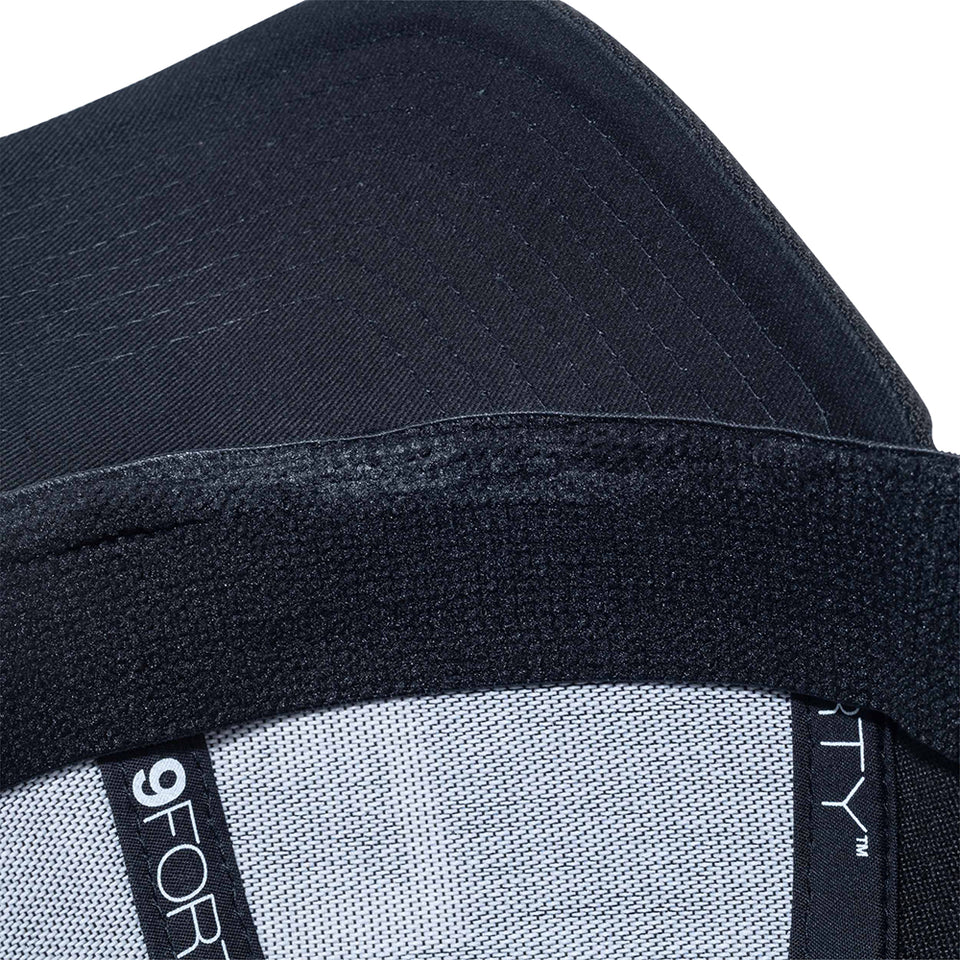 9FORTY ストレッチスナップ ボックスロゴ ブラック × ホワイト | NEW ERA ニューエラ公式オンラインストア