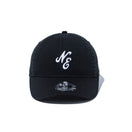 9THIRTY ロングバイザー クラシックロゴ ウォッシュドコットン ブラック × ホワイト | NEW ERA ニューエラ公式オンラインストア