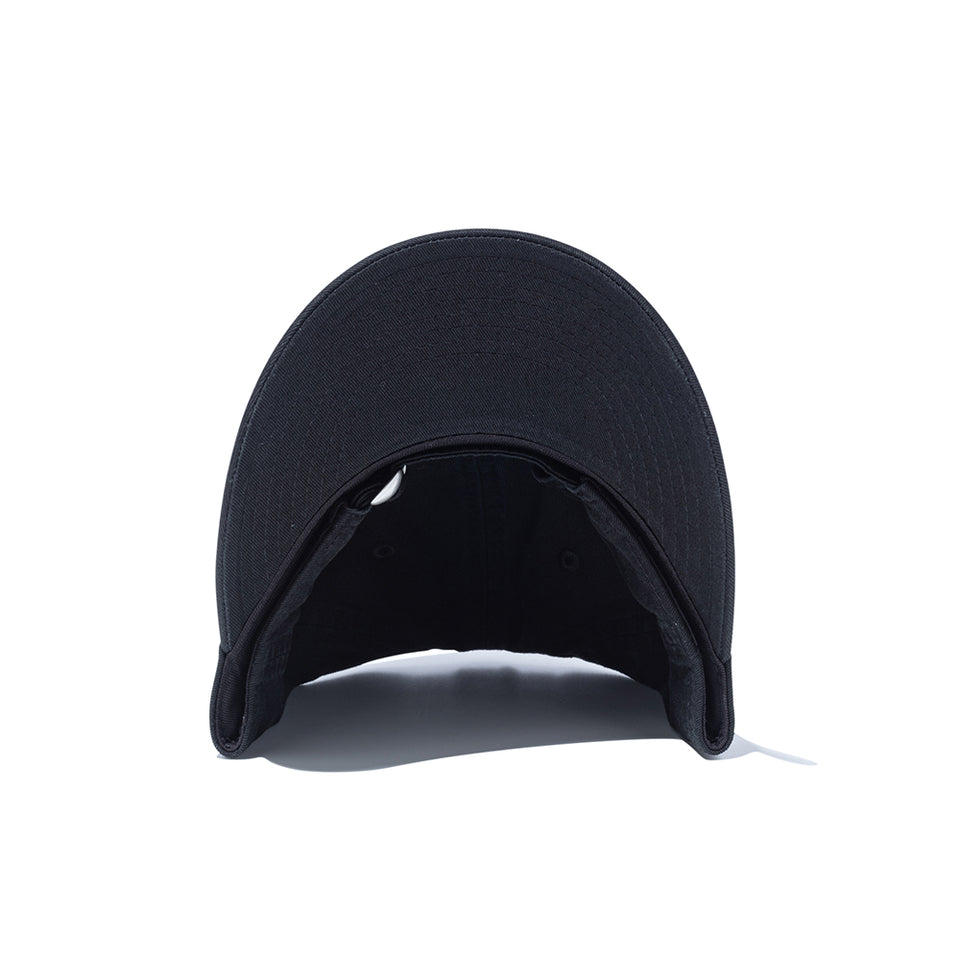 9THIRTY ロングバイザー クラシックロゴ ウォッシュドコットン ブラック × ホワイト | NEW ERA ニューエラ公式オンラインストア