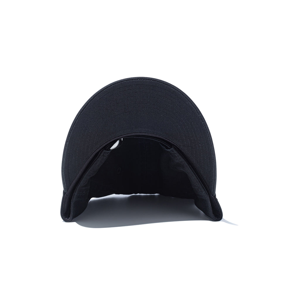 9THIRTY ロングバイザー ベーシック ウォッシュドコットン ブラック × ホワイト | NEW ERA ニューエラ公式オンラインストア