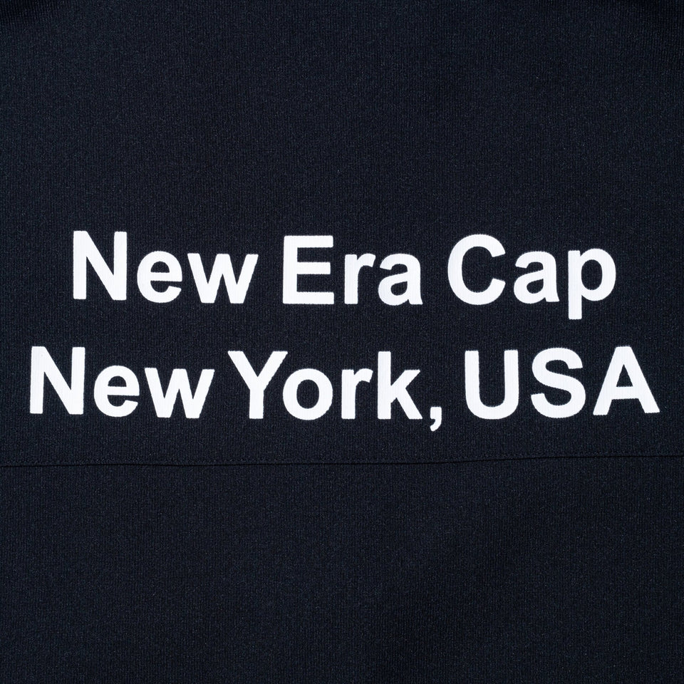 【ゴルフ】半袖 クロスウェア ジャケット スクエアニューエラ ブラック - 14666322 - S | NEW ERA ニューエラ公式オンラインストア