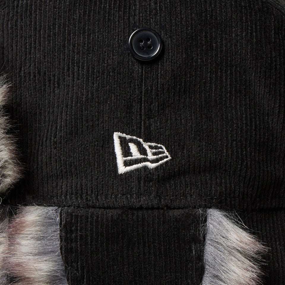 トラッパー コーデュロイ ブラック | ニューエラオンラインストア