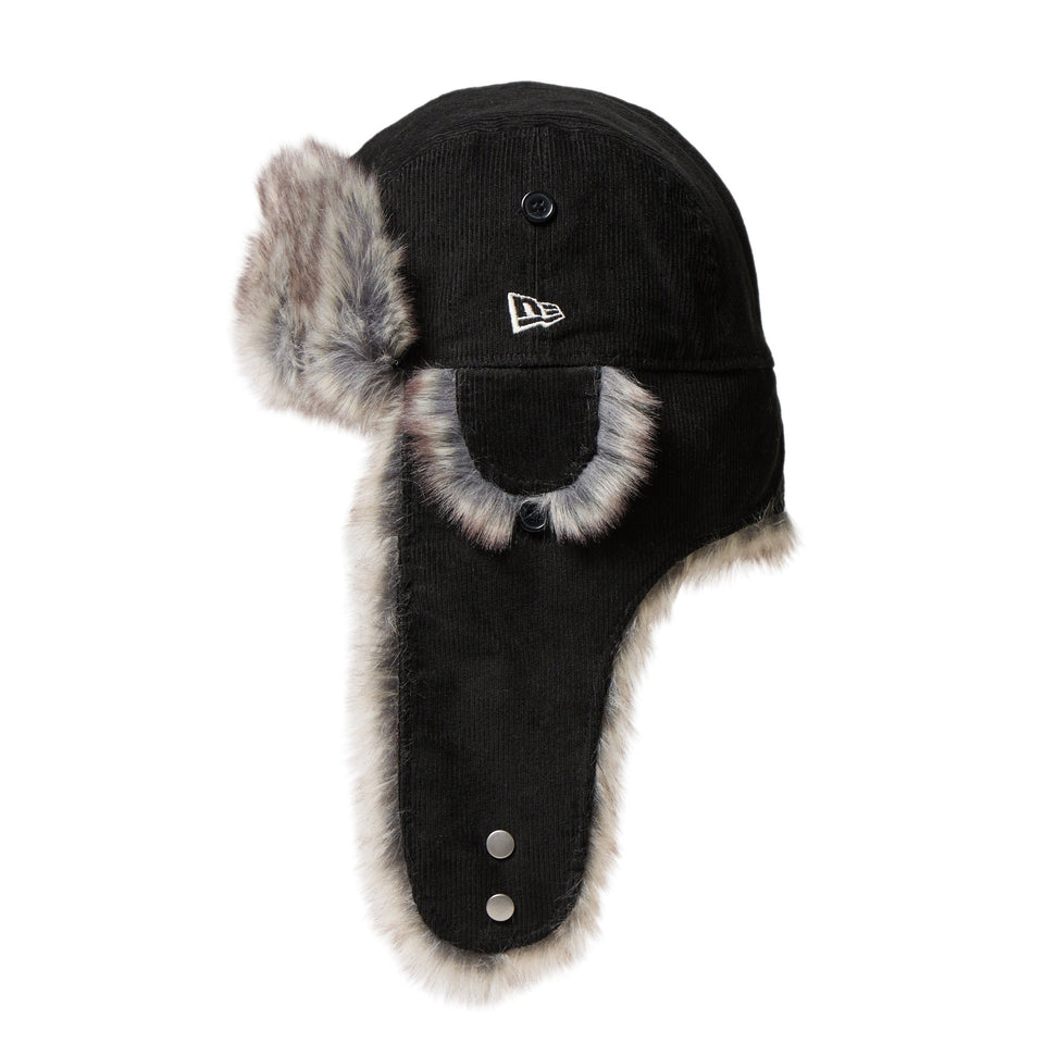 トラッパー コーデュロイ ブラック | ニューエラオンラインストア