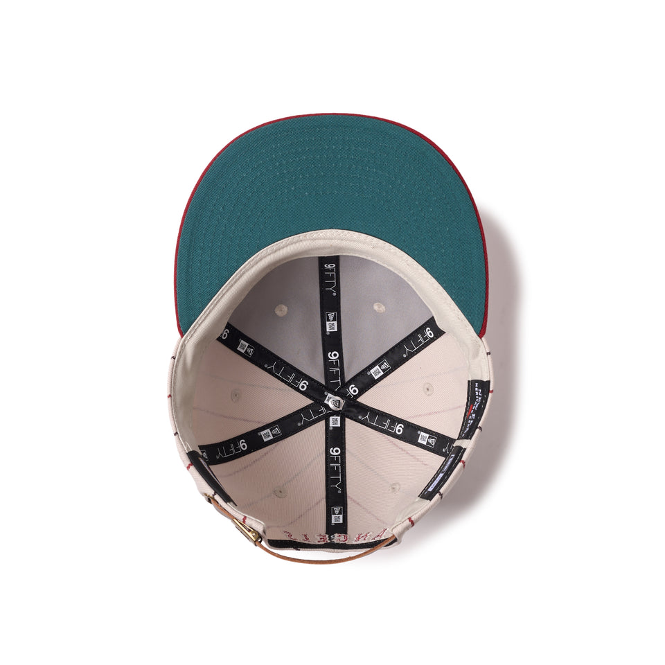 RC 9FIFTY レザーストラップ Heritage Collection カリフォルニア・エンゼルス クーパーズタウン Hレッド | NEW ERA ニューエラ公式オンラインストア