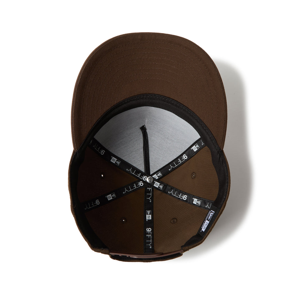 PC 9FIFTY A-Frame Corduroy NEW ERA New York ブラウン | NEW ERA ニューエラ公式オンラインストア
