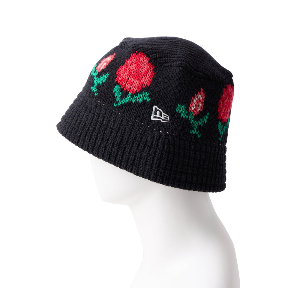 ニットバケット ローズ ブラック - 14667667 - SM | NEW ERA ニューエラ公式オンラインストア