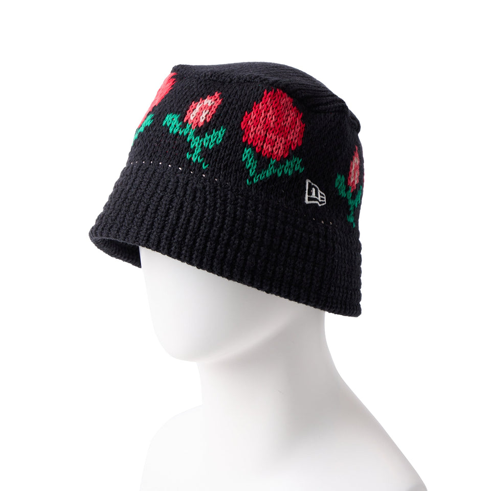 ニットバケット ローズ ブラック - 14667667 - SM | NEW ERA ニューエラ公式オンラインストア