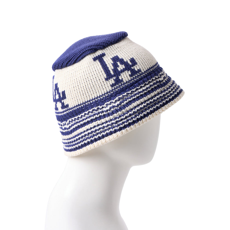 ニットバケット ロサンゼルス・ドジャース インディゴブルー/クローム - 14667669 - SM | NEW ERA ニューエラ公式オンラインストア