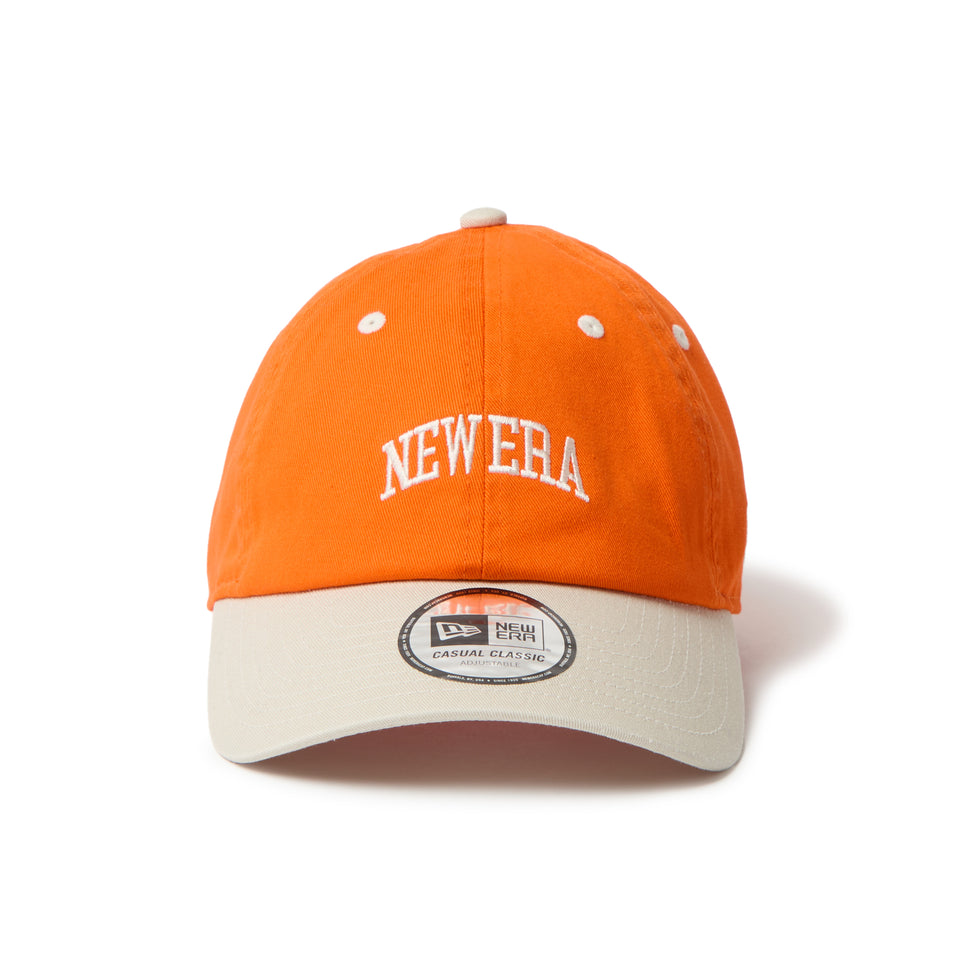 カジュアルクラシック College Logo カレッジロゴ ラストオレンジ/クローム | NEW ERA ニューエラ公式オンラインストア