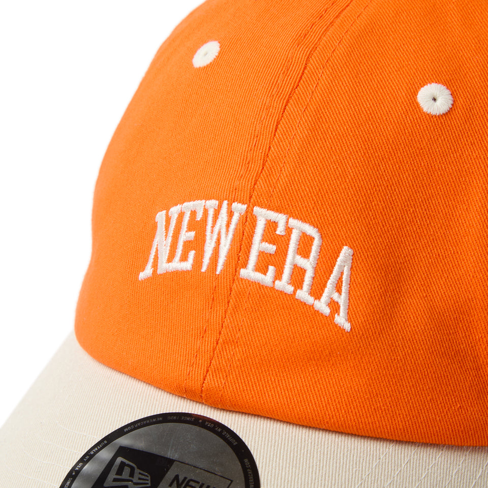 カジュアルクラシック College Logo カレッジロゴ ラストオレンジ/クローム | NEW ERA ニューエラ公式オンラインストア