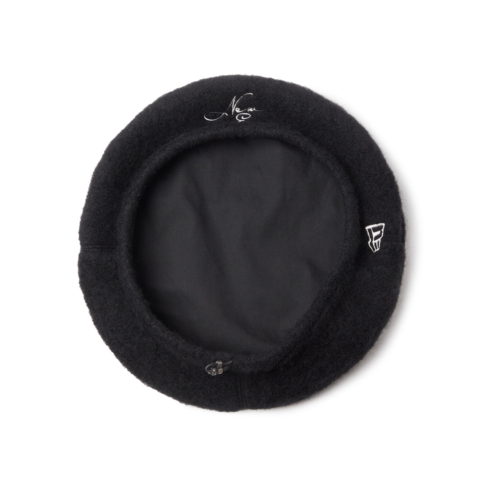 ベレー Wool Shaggy New Era ブラック | NEW ERA ニューエラ公式オンラインストア
