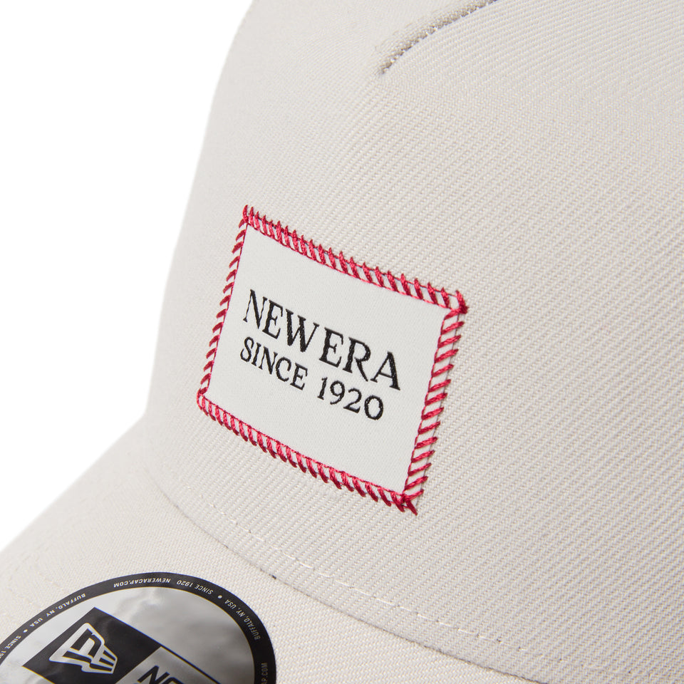 9FORTY A-Frame ウーブンパッチ ストーン マルーン | NEW ERA ニューエラ公式オンラインストア