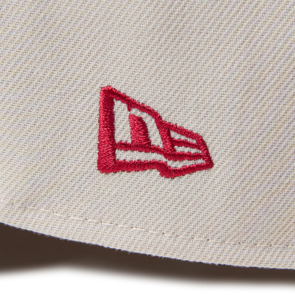 9FORTY A-Frame ウーブンパッチ ストーン マルーン | NEW ERA ニューエラ公式オンラインストア