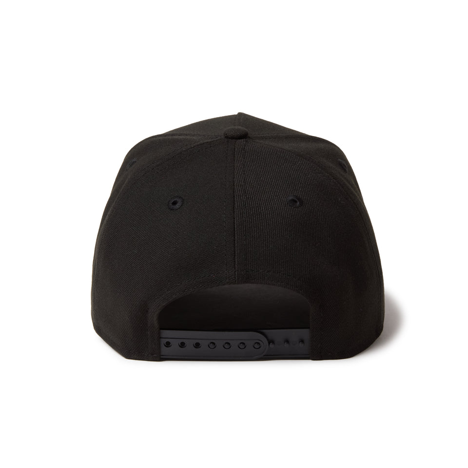 9FORTY A-Frame ウーブンパッチ ブラック クローム | NEW ERA ニューエラ公式オンラインストア