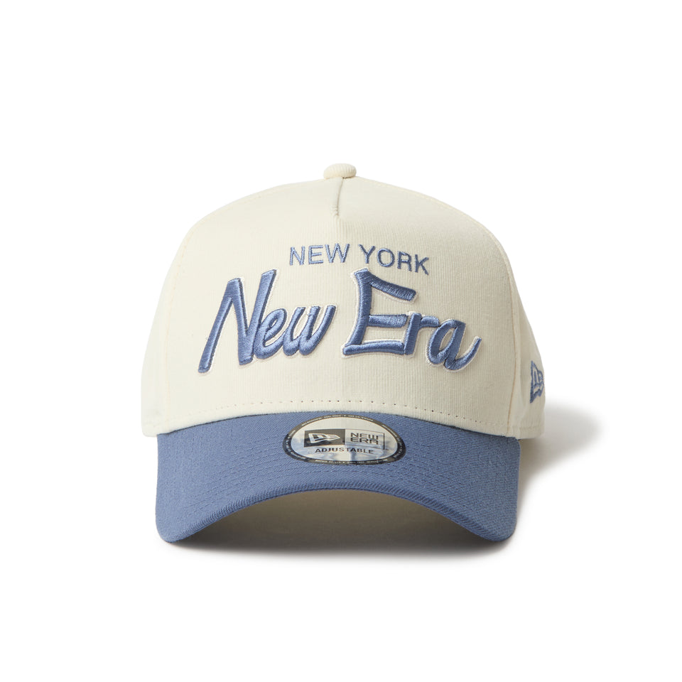 9FORTY A-Frame Corduroy NEW ERA New York クローム スレートバイザー | NEW ERA ニューエラ公式オンラインストア