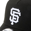 9FORTY A-Frame MLB Black and White モノトーン サンフランシスコ・ジャイアンツ ブラック | NEW ERA ニューエラ公式オンラインストア