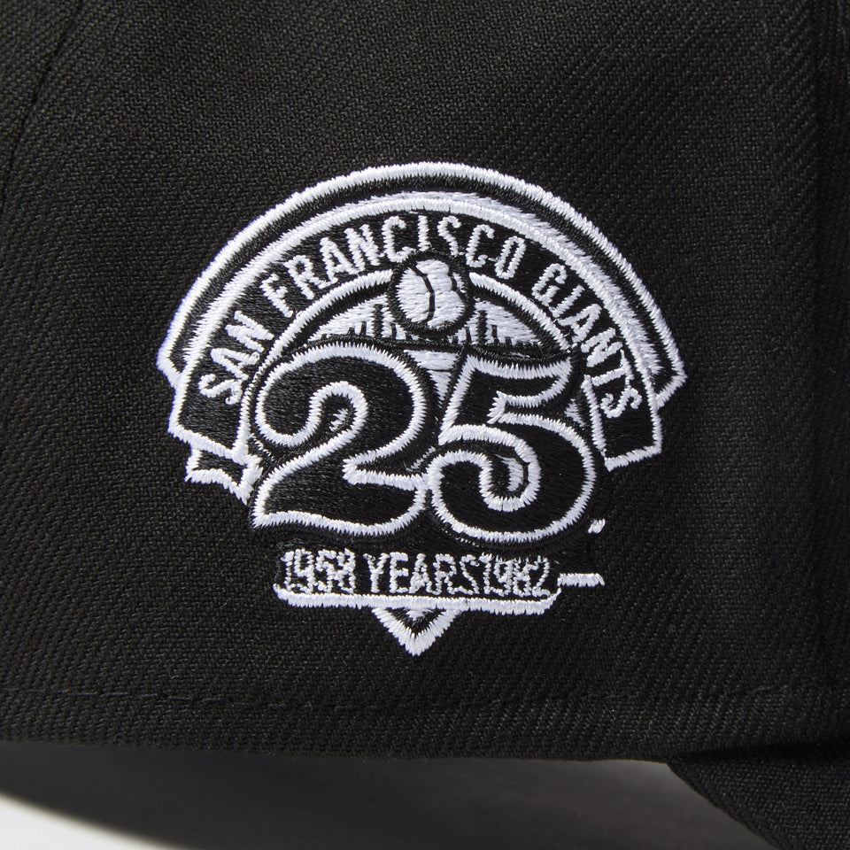 9FORTY A-Frame MLB Black and White モノトーン サンフランシスコ・ジャイアンツ ブラック | NEW ERA ニューエラ公式オンラインストア