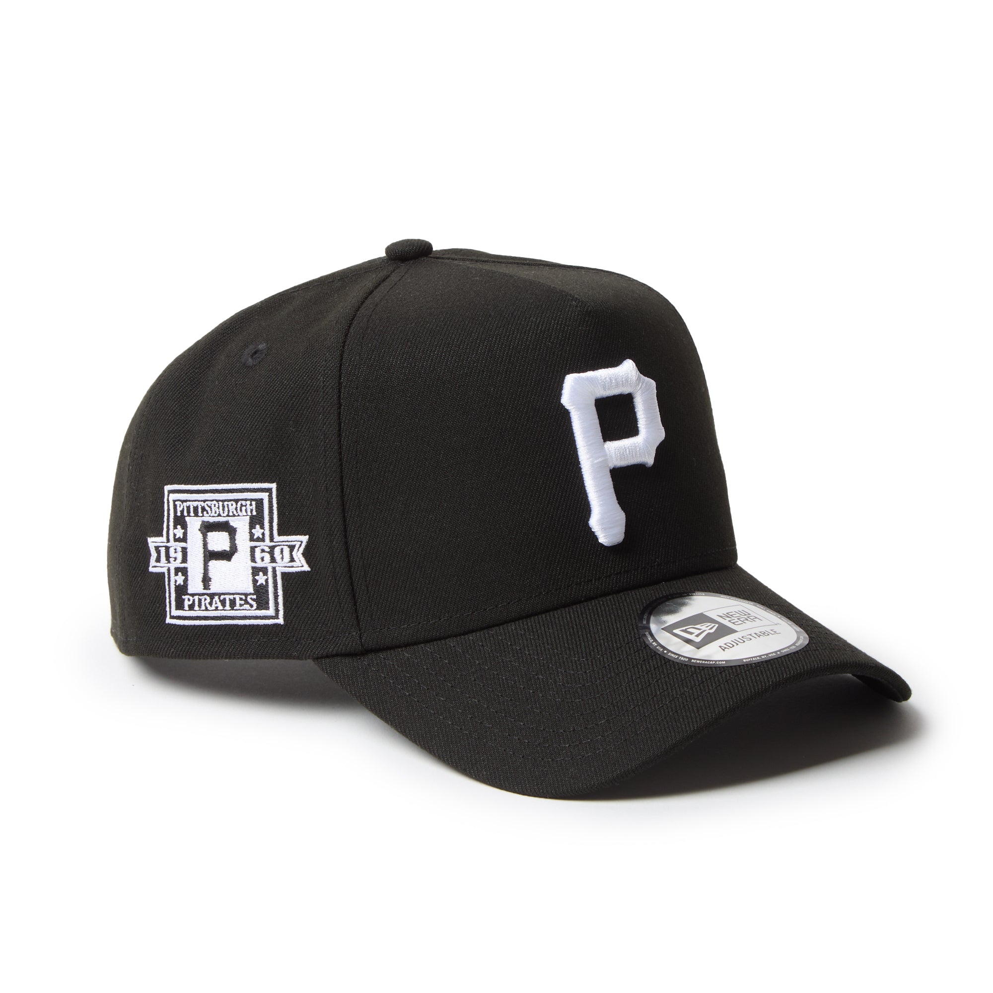 9FORTY A-Frame MLB Black & White モノトーン ピッツバーグ