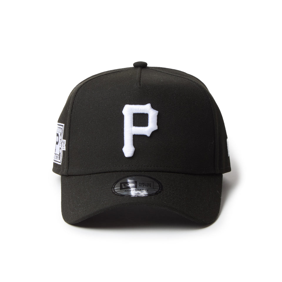 9FORTY A-Frame MLB Black and White モノトーン ピッツバーグ・パイレーツ ブラック | NEW ERA ニューエラ公式オンラインストア