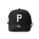 9FORTY A-Frame MLB Black and White モノトーン ピッツバーグ・パイレーツ ブラック | NEW ERA ニューエラ公式オンラインストア