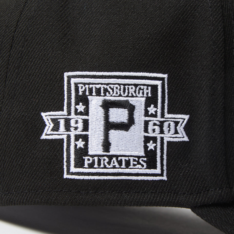 9FORTY A-Frame MLB Black and White モノトーン ピッツバーグ・パイレーツ ブラック | NEW ERA ニューエラ公式オンラインストア