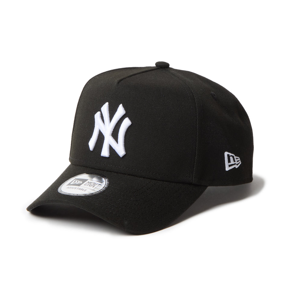 9FORTY A-Frame MLB Black and White モノトーン ニューヨーク･ヤンキース ブラック | NEW ERA ニューエラ公式オンラインストア