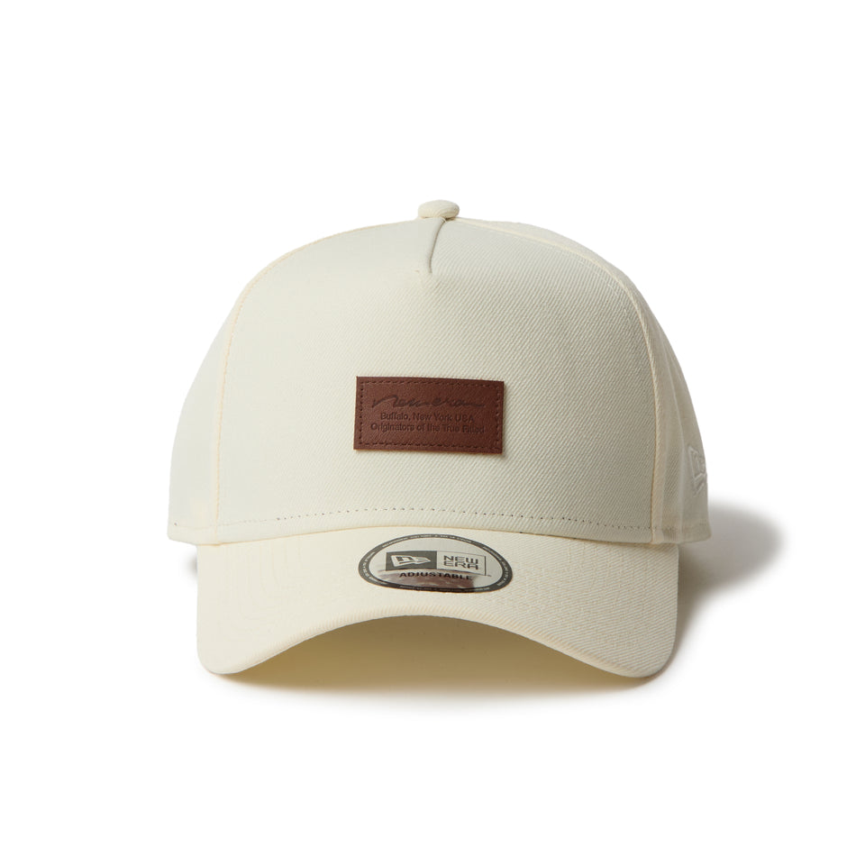9FORTY A-Frame レザーパッチ クローム | NEW ERA ニューエラ公式オンラインストア