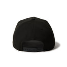 9FORTY A-Frame レザーパッチ ブラック | NEW ERA ニューエラ公式オンラインストア
