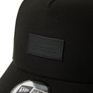 9FORTY A-Frame レザーパッチ ブラック | NEW ERA ニューエラ公式オンラインストア