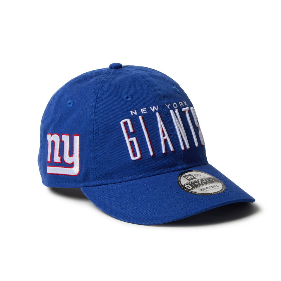 9THIRTY レザーストラップ League Buckle ニューヨーク・ジャイアンツ カーミングブルー | NEW ERA ニューエラ公式オンラインストア