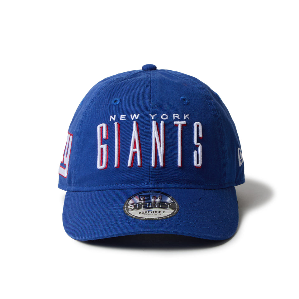 9THIRTY レザーストラップ League Buckle ニューヨーク・ジャイアンツ カーミングブルー | NEW ERA ニューエラ公式オンラインストア