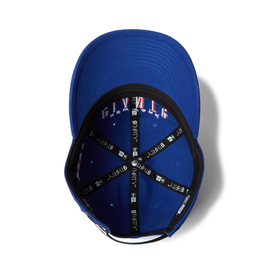 9THIRTY レザーストラップ League Buckle ニューヨーク・ジャイアンツ カーミングブルー | NEW ERA ニューエラ公式オンラインストア