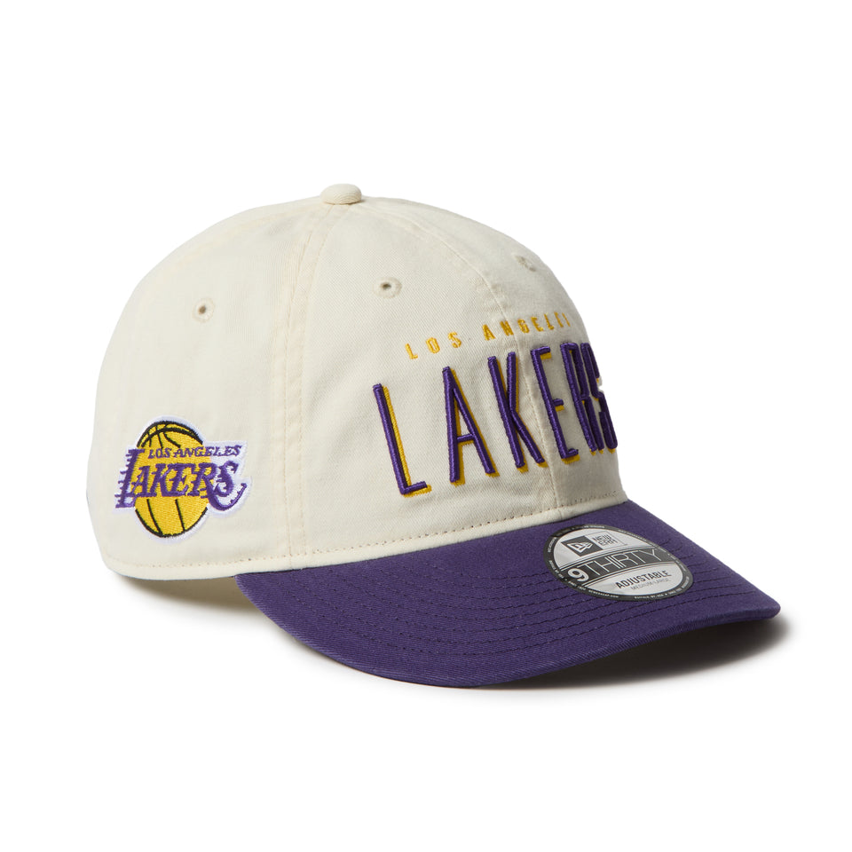 9THIRTY レザーストラップ League Buckle ロサンゼルス・レイカーズ クローム パープルバイザー | NEW ERA ニューエラ公式オンラインストア