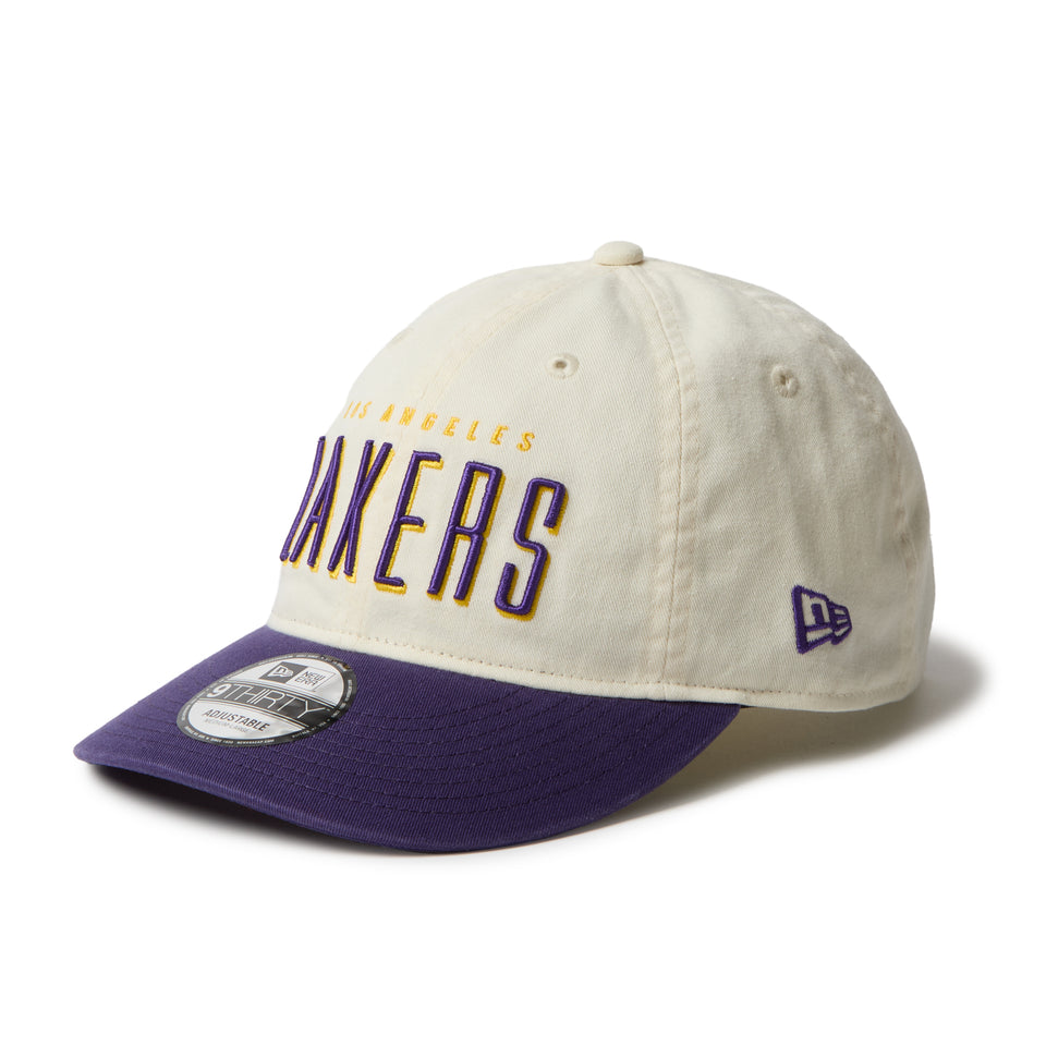 9THIRTY レザーストラップ League Buckle ロサンゼルス・レイカーズ クローム パープルバイザー | NEW ERA ニューエラ公式オンラインストア