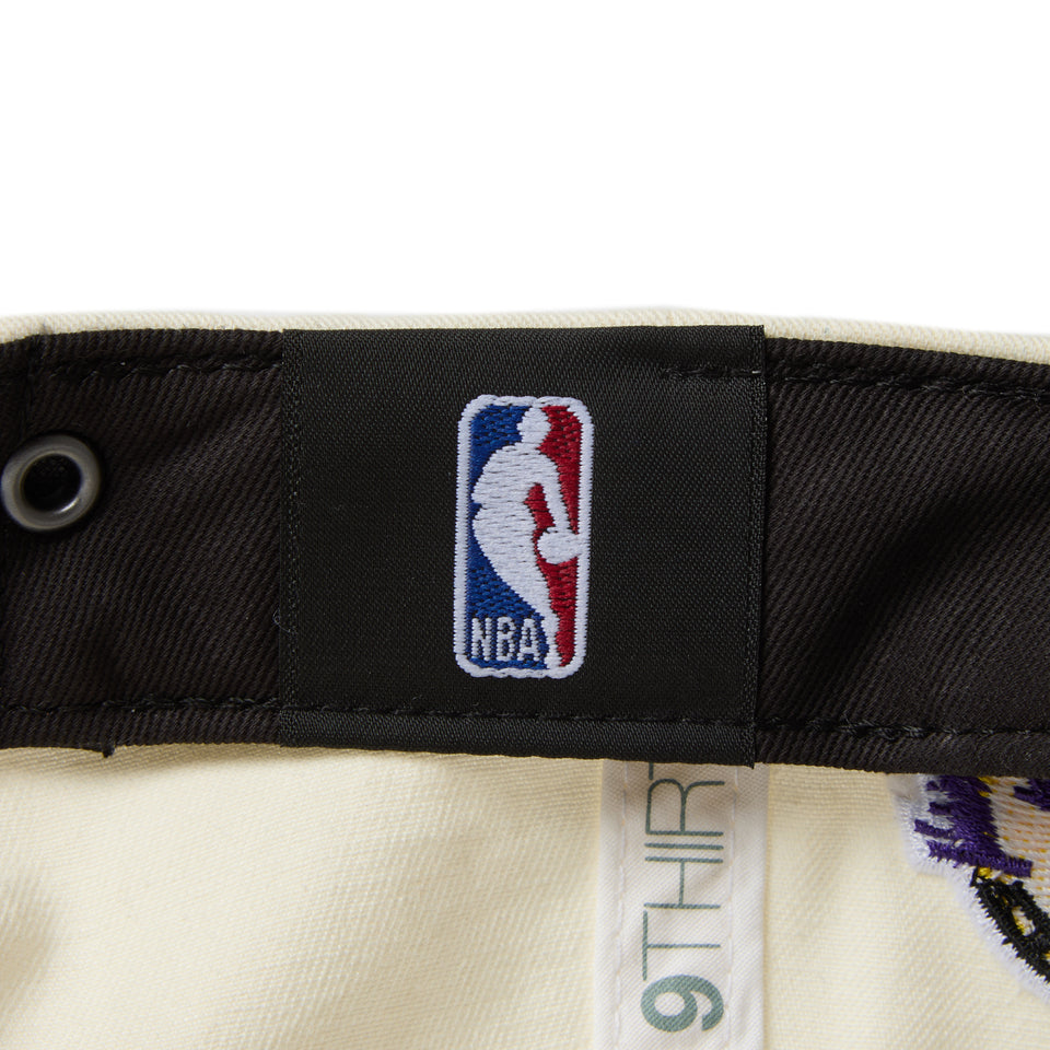 9THIRTY レザーストラップ League Buckle ロサンゼルス・レイカーズ クローム パープルバイザー | NEW ERA ニューエラ公式オンラインストア