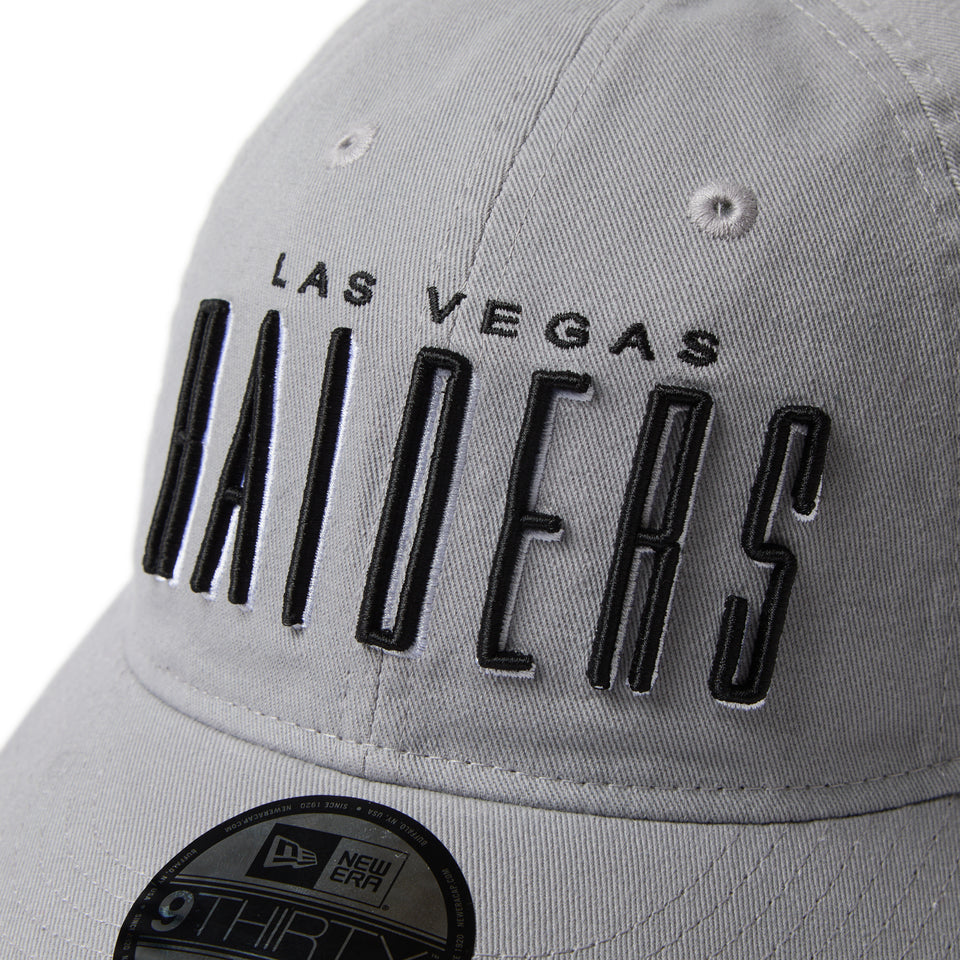 9THIRTY レザーストラップ League Buckle ラスベガス・レイダース グレー | NEW ERA ニューエラ公式オンラインストア